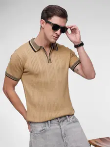 French Connection Men Polo Collar Pure Cotton T-shirt