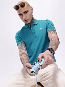 Kook N Keech Polo Collar Slim Fit T-shirt