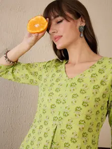Indo Era Women Ethnic Motifs Printed Kurta