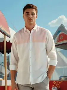 Louis Philippe Sport Men Slim Fit Opaque Printed Casual Shirt