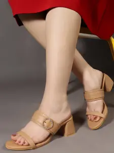 Lavie Colourblocked PU Platform Sandals