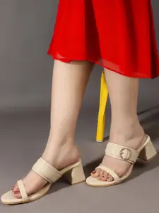 Lavie Colourblocked PU Platform Sandals