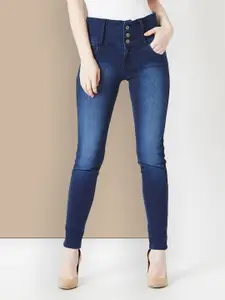 Chemistry Women Skinny Fit High-Rise Stretchable Jeans