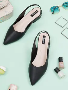 Sherrif Shoes PU Block Pumps
