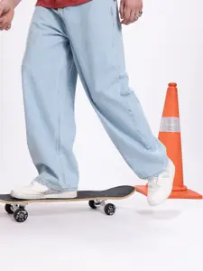 Kook N Keech Wide Leg High-Rise Jeans