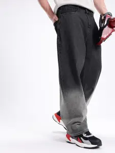 Kook N Keech Men High-Rise Light Fade Jeans