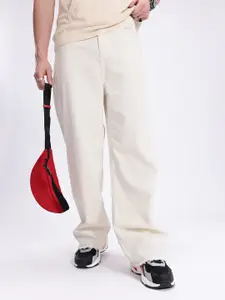 Kook N Keech Men Wide Leg High-Rise Jeans