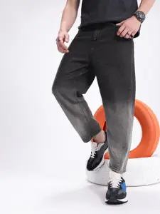 Kook N Keech Men Relaxed Fit High-Rise Heavy Fade Pure Cotton Ombre Jeans