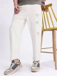 Kook N Keech Men High-Rise Mildly Distressed Stretchable Jeans