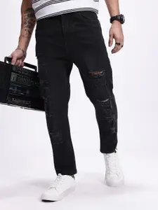 Kook N Keech Men Slim Fit Mid-Rise Mildly Distressed Jeans