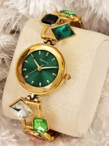 DressBerry Women Dial & Bracelet Style Straps Analogue and Digital Watch DB 901 GG Elevate