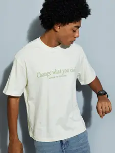 MAX URB_N Men Printed Oversized T-shirt