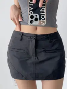 LULU & SKY Women Mini Pencil Skirt