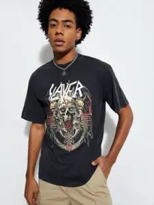 MAX URB_N Men Printed Oversized T-shirt