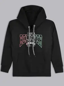 BAESD Girls Printed Hooded Sweatshirt