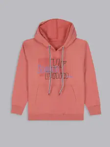 BAESD Girls Printed Hooded Cotton Sweatshirt