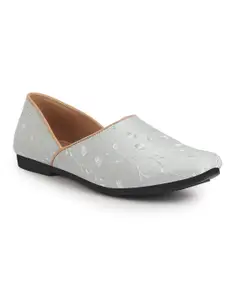 FAUSTO Men Woven Design Lightweight Mojaris