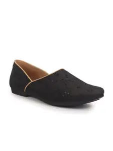 FAUSTO Men Slip-On Ethnic - Embellished Mojaris