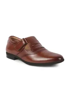FAUSTO Men Leather Formal Slip-Ons