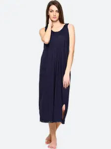 RedRose Cotton Round Neck Longline Side Slits Slip