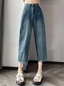 StyleCast x Revolte Women Straight Fit Light Fade Jeans