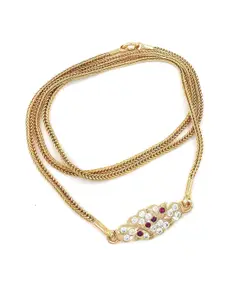 Anujeet Fashion Hub Gold-Plated Necklace