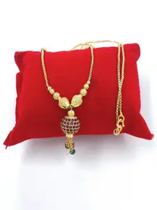 Anujeet Fashion Hub Gold-Plated Necklace
