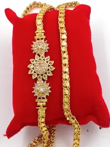 Anujeet Fashion Hub Gold-Plated Necklace