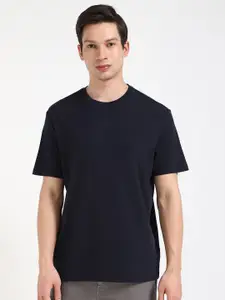 Calvin Klein Jeans Men Solid Round Neck Cotton T-shirt