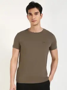Calvin Klein Jeans Men Solid Round Neck Cotton T-shirt