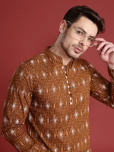 Anouk Geometric Printed Kurta