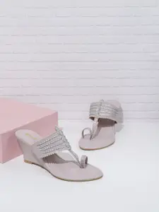 Inc 5 Women Embellished Party Wedge Sandals