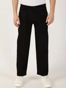 Thomas Scott Men Regular Fit Mid-Rise Smart Cargos Trousers