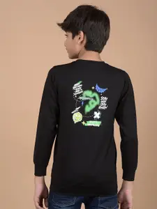 Crimsoune Club Boys Printed Sweatshirt