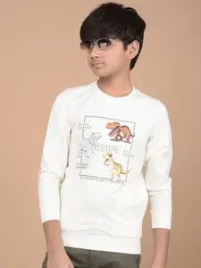 Crimsoune Club Boys Printed Sweatshirt