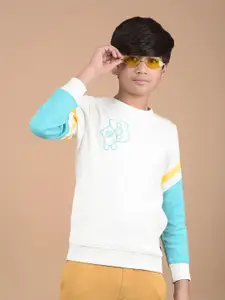 Crimsoune Club Boys Colourblocked Sweatshirt