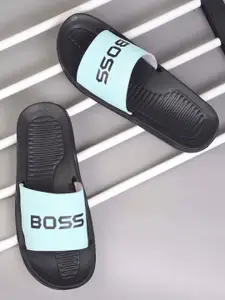 PERY PAO Men Printed Sliders