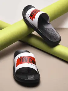 PERY PAO Men Colourblocked Sliders