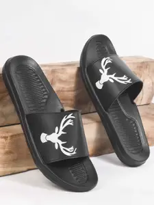 PERY PAO Men Printed Sliders