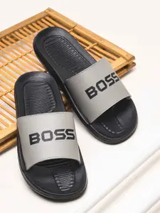 PERY PAO Men Printed Flip Flops Sliders