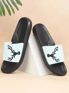 PERY PAO Men Printed Sliders