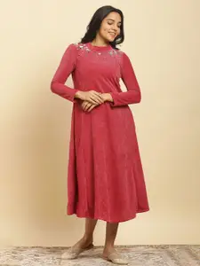 W Women A-Line Midi Dress