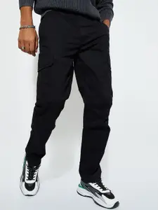 MAX URB_N Men Relaxed Fit Solid Cargos