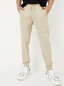 max Men Regular Fit Mid-Rise Joggers