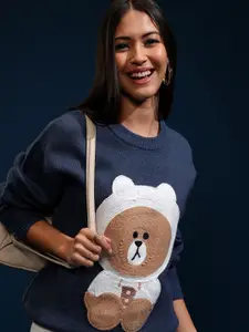 ESPYR By Tokyo Talkies Women Embroidered Pullover