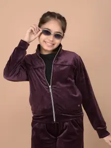 Crimsoune Club Girls Printed Sweatshirt