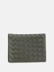 CARRY CITY Women Woven Design Embellished Two Fold Wallet