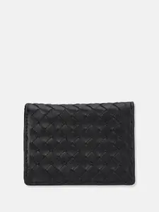 CARRY CITY Women Woven Design Textured Two Fold Wallet