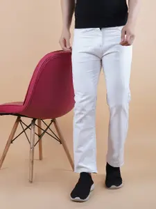 LINARIA Men Cotton Classic Low Distress Jeans