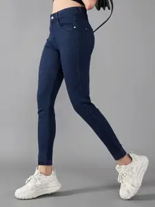 DOLCE CRUDO Women Skinny Fit Stretchable Jeans